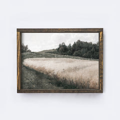 Vintage Wood Sign | Landscape Print A137