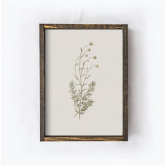 Vintage Flower Art Print | Botanical Floral Drawing A106