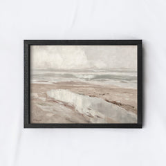 Vintage Print Framed | Sea Ocean Painting A116