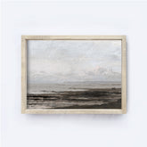 Vintage Print Framed | Seascape Painting A129