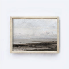 Vintage Print Framed | Seascape Painting A129