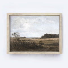Vintage Print Framed | Vintage Landscape A140