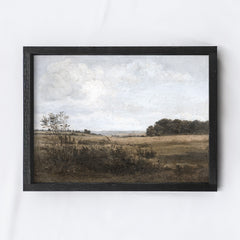 Vintage Print Framed | Vintage Landscape A140