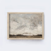 Vintage Landscape Painting Framed | Vintage Wall Art A193