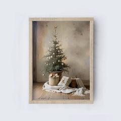Vintage Christmas Tree | Christmas Tree Painting A230