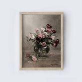 Vintage Floral Print A263