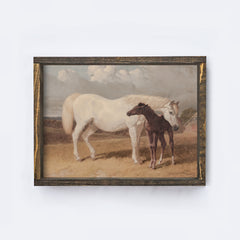 Vintage Horse Painting A274
