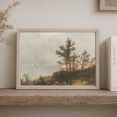 Coastal Pines Landscape Wall Art | A364