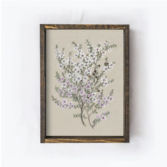 Vintage Flower Drawing A62