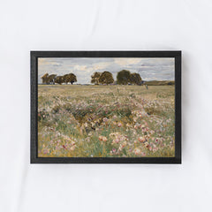 Vintage Print Framed |Spring Meadow A79