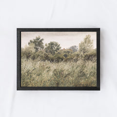 Vintage Print Framed | Fall Harvest A80