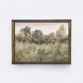 Vintage Print Framed | Fall Harvest A80