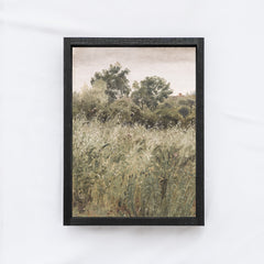 Vintage Print Framed | Fall Harvest Vertical A81