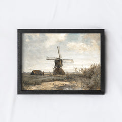 Vintage Print Framed | A Sunny Day A87