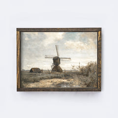 Vintage Print Framed | A Sunny Day A87