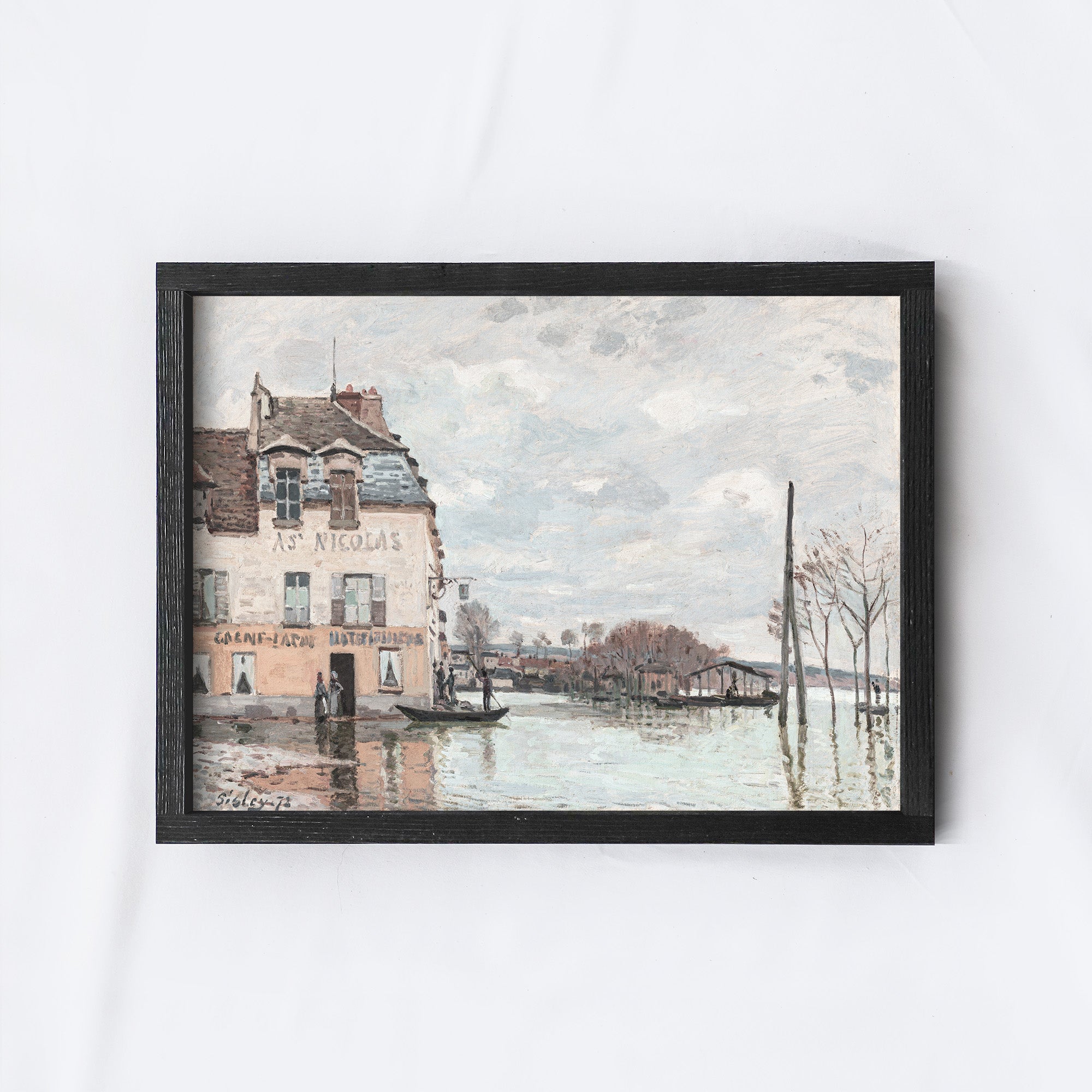 Vintage Print Framed | European Waterways A89