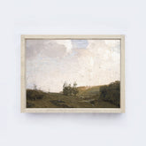 Hills And A Pasture Landscape Painting A67
