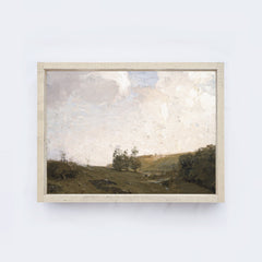 Hills And A Pasture Landscape Painting A67