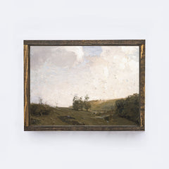 Hills And A Pasture Landscape Painting A67