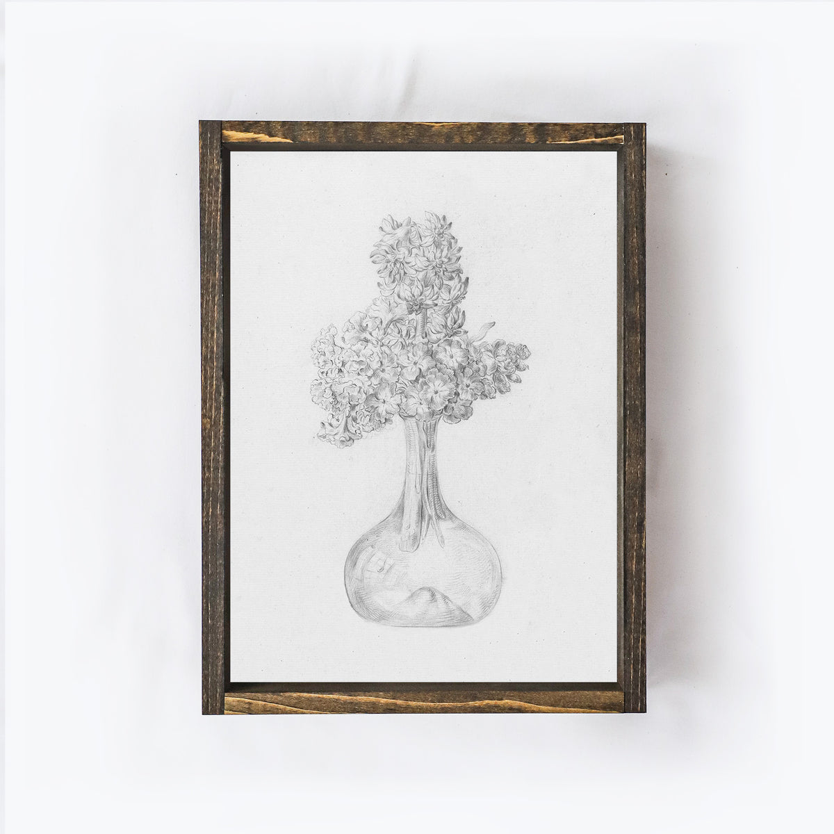 Vintage Flowers In A Vase Sketch A74
