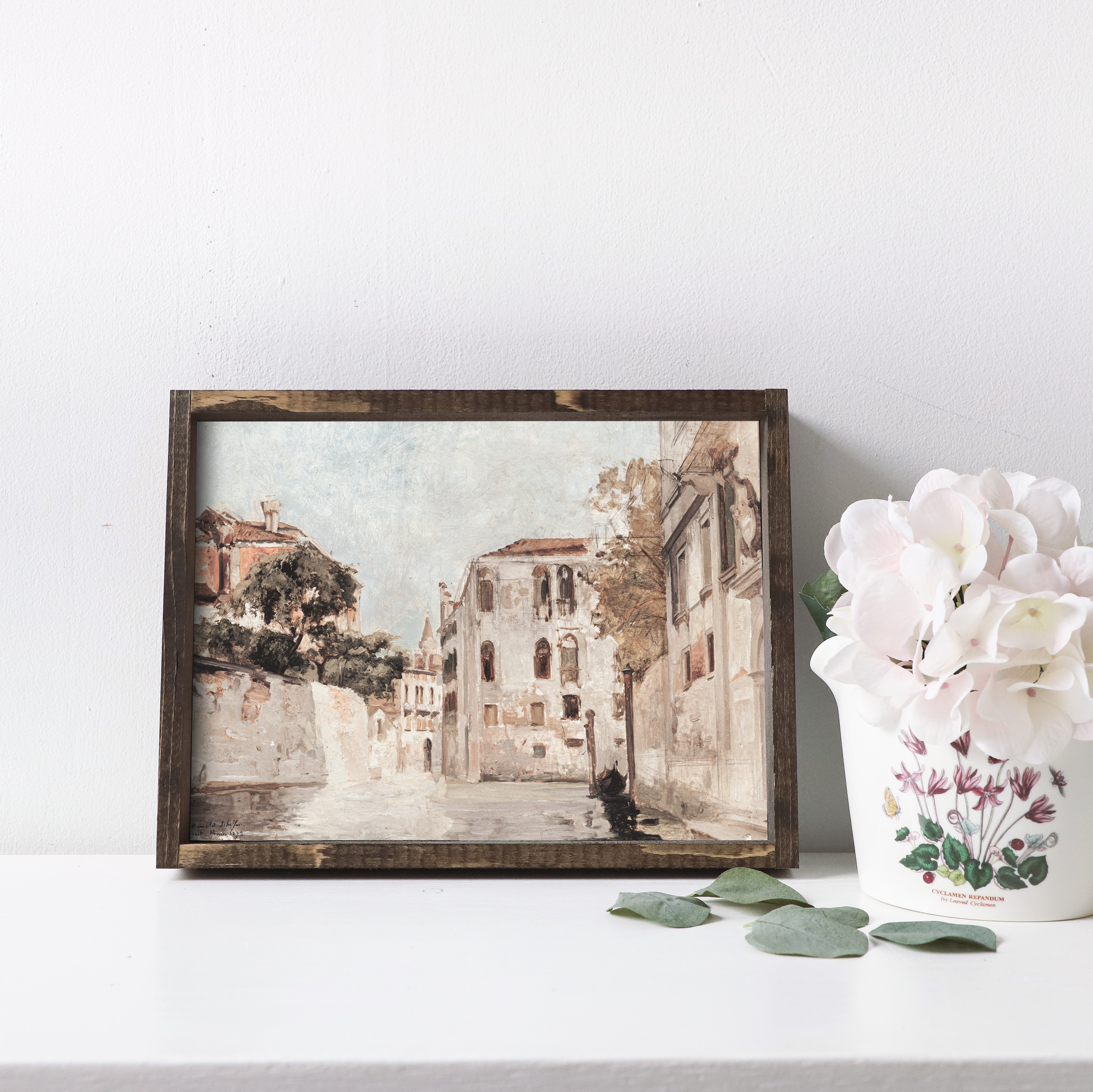Vintage Print Framed | Venice A88