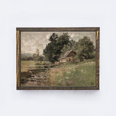 Vintage Landscape Painting A77