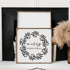 large merry christmas sign hoekstra decor
