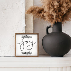Joy Wood Sign