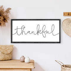 thankful wood sign hoekstra decor wholesale wood signs