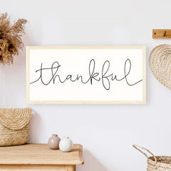 thankful wood sign hoekstra decor wholesale wood signs