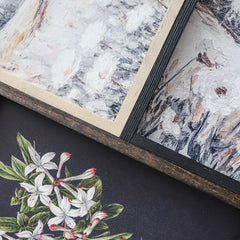 Vintage Print Framed | Flower Market In Holland A91
