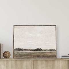 Vintage Print Framed | Country Landscape A113