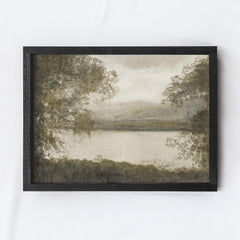 Vintage Print Framed | Vintage Landscape A153