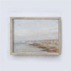 Vintage Neutral Beach Print | Coastal Wall Art A165