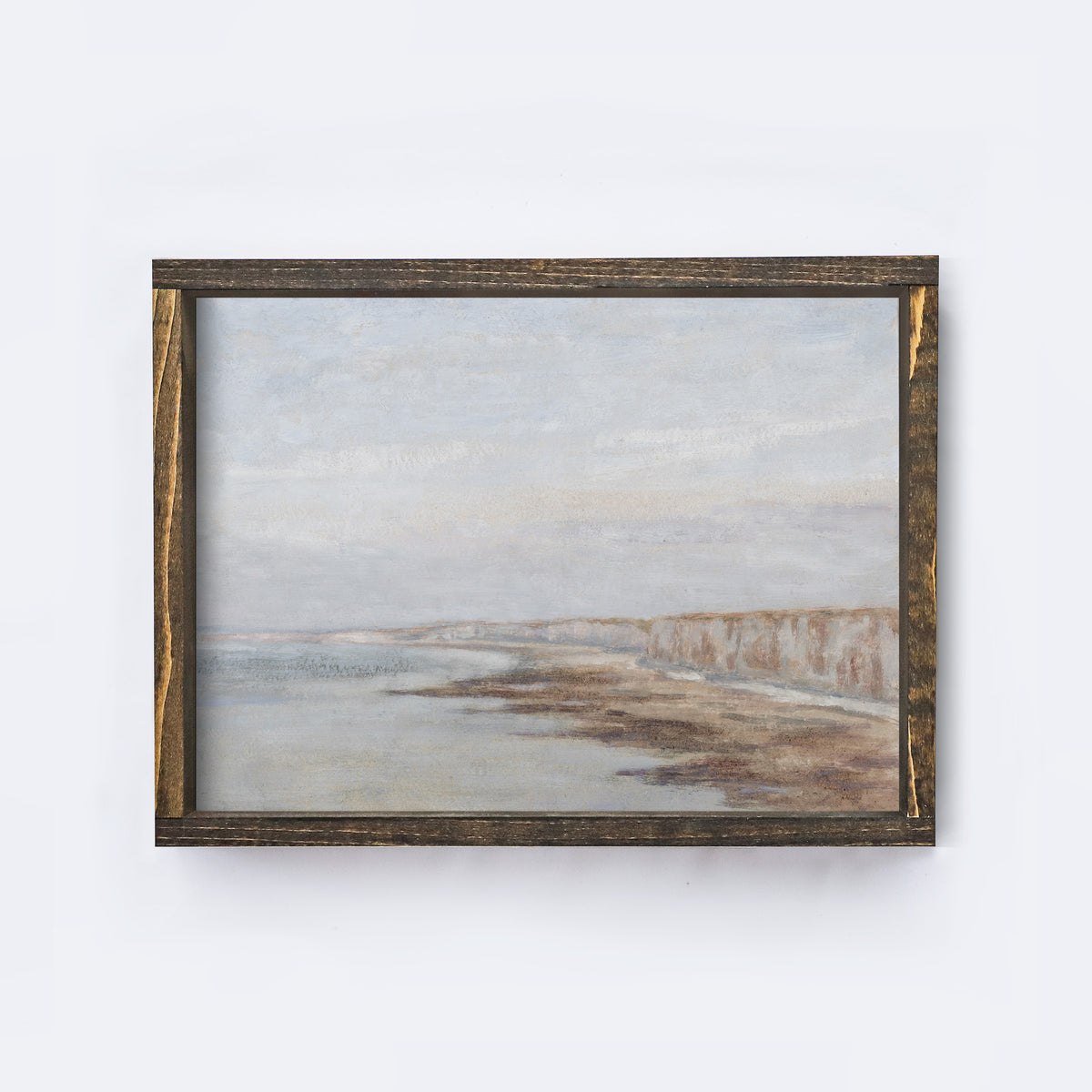 Vintage Neutral Beach Print | Coastal Wall Art A165