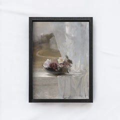 Vintage Wall Art Framed | Flower Wall Art A188