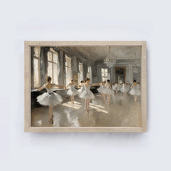 Vintage Ballerinas Painting A243