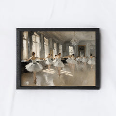 Vintage Ballerinas Painting A243