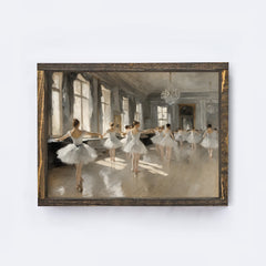 Vintage Ballerinas Painting A243