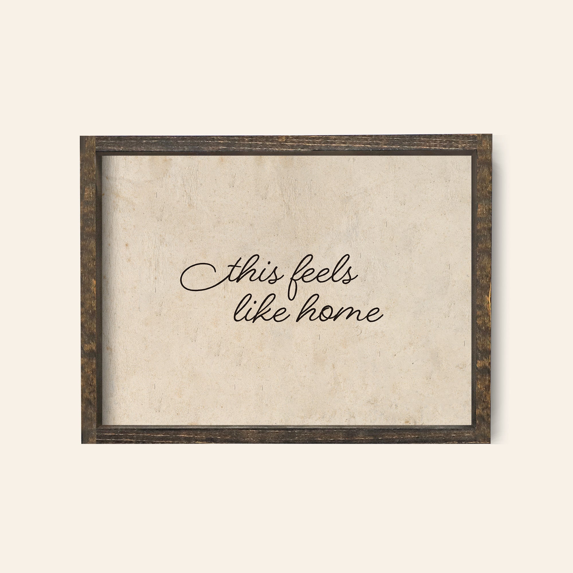 This Feels Like Home Framed Sign | A366