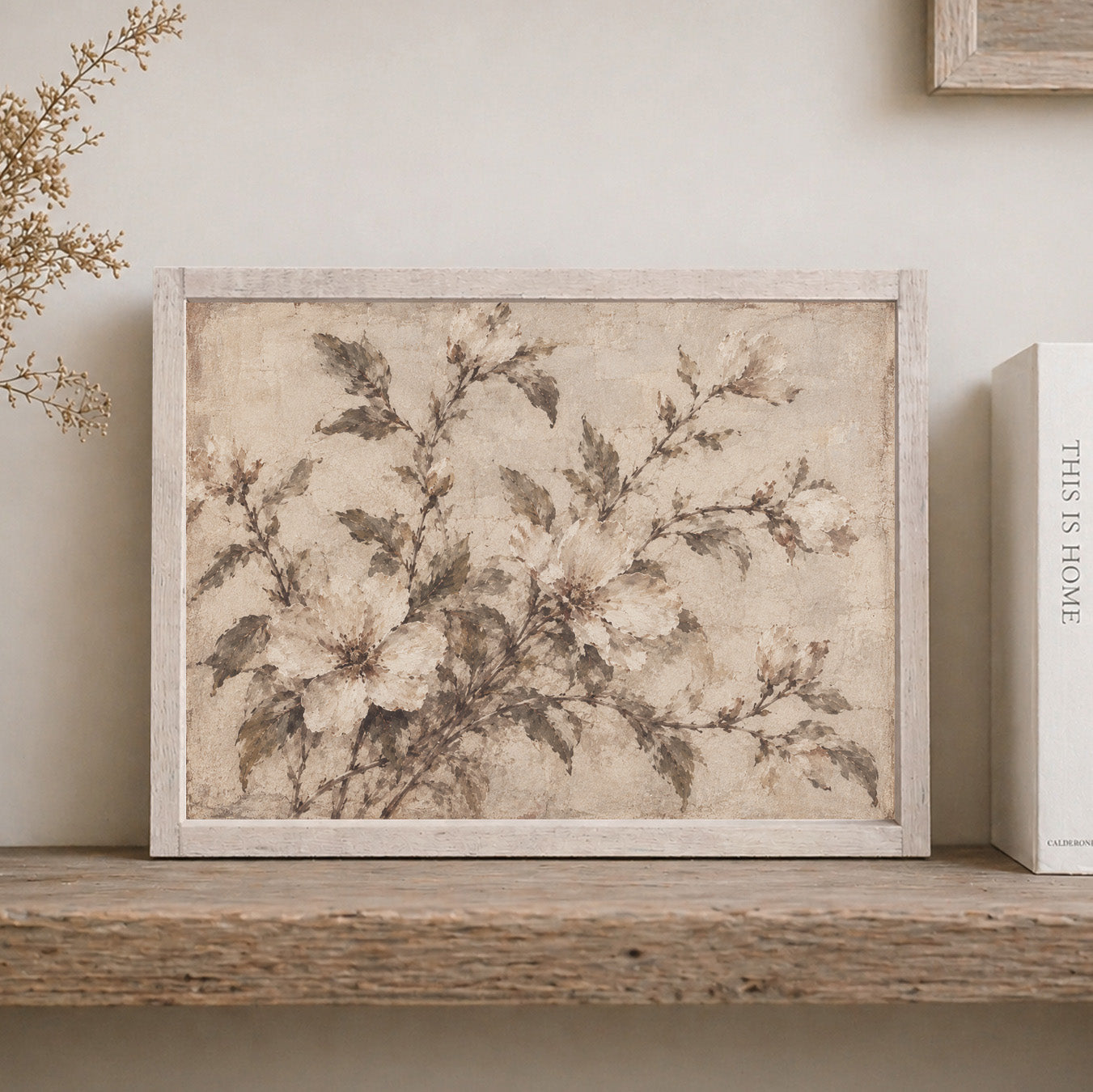 Abstract Branch Framed Wall Art | A406