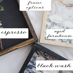 Vintage Print Framed | Venice A88